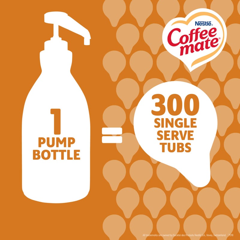 Coffee Mate Nestle Coffee mate Coffee Creamer, Salted Caramel Chocolate, Concentrated Liquid Pump Bottle, Non Dairy, No Refrigeration, 50.7 oz (Pack of 2) - Image 3